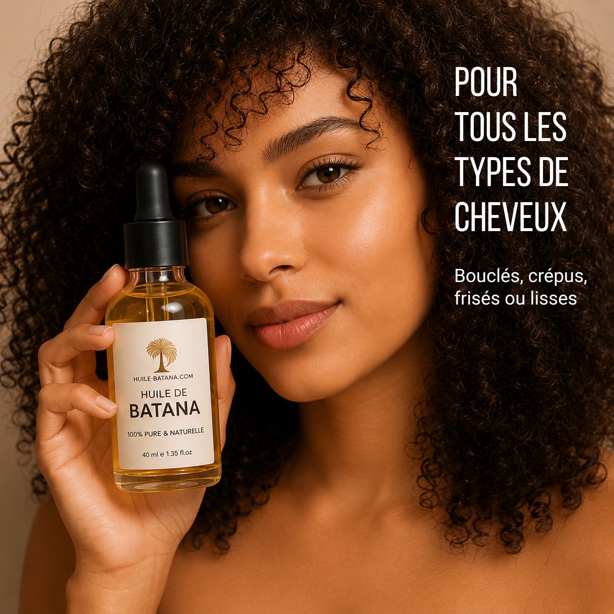 Huile de Batana 100% Pure — Soin Nourrissant Cheveux Secs & Abîmés